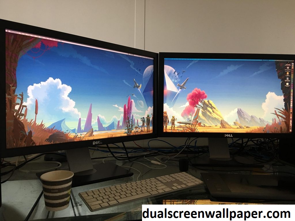 Pilihan Wallpaper Untuk Dual Monitor Terbaik