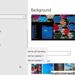 Cara Mengatur wallpaper Lain Untuk Monitor Kedua Anda di Windows 10